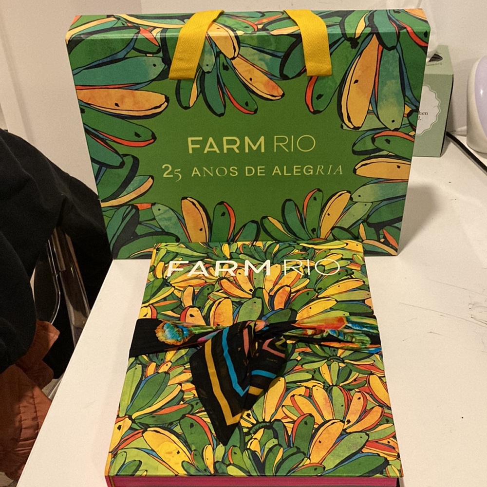 Farm Rio Coffee Table Book + Scarf